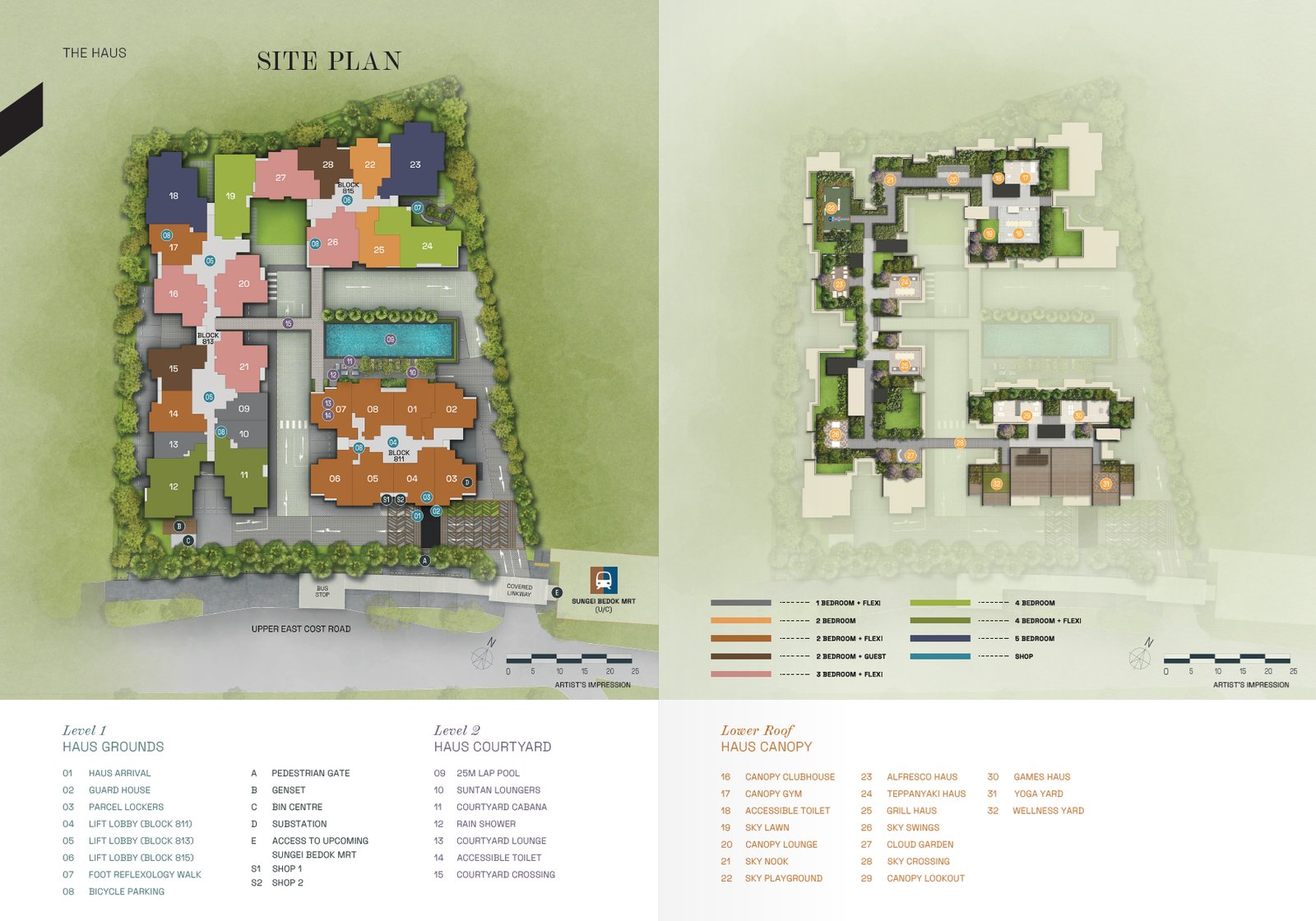 Bagnall Haus site plan