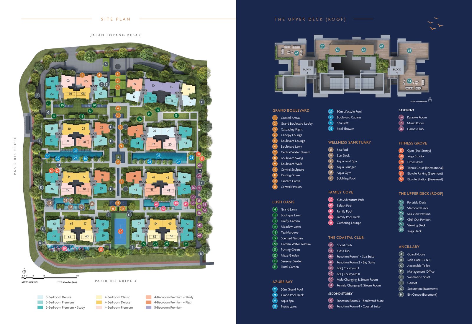 Coastal Cabana site plan