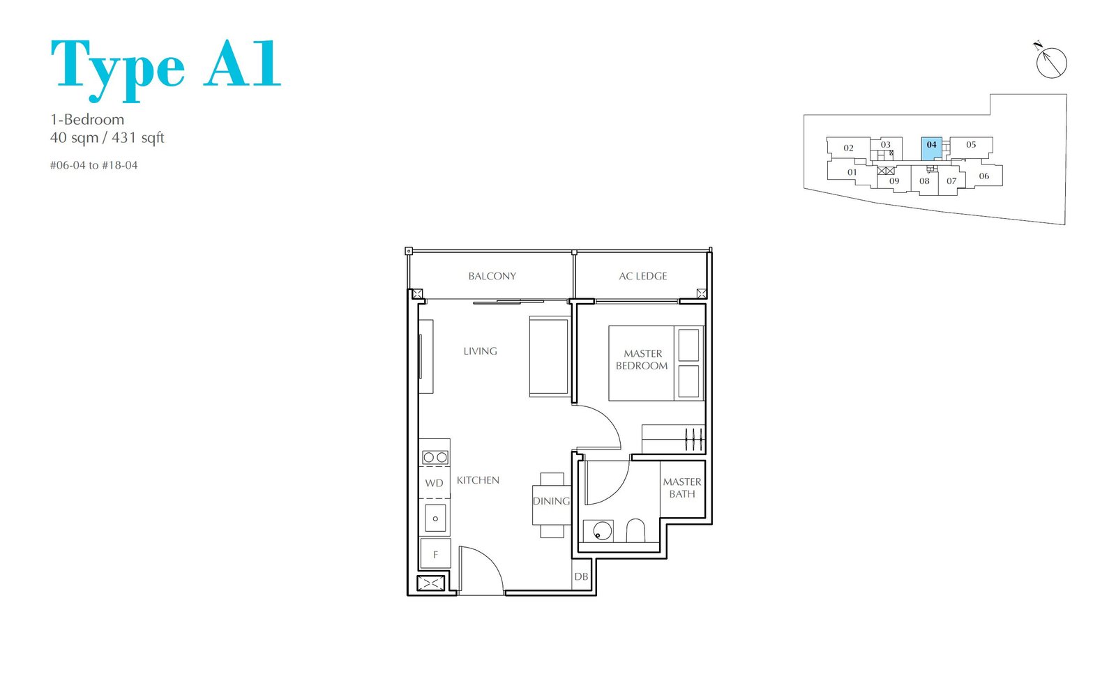Jui Residences floor plan 1