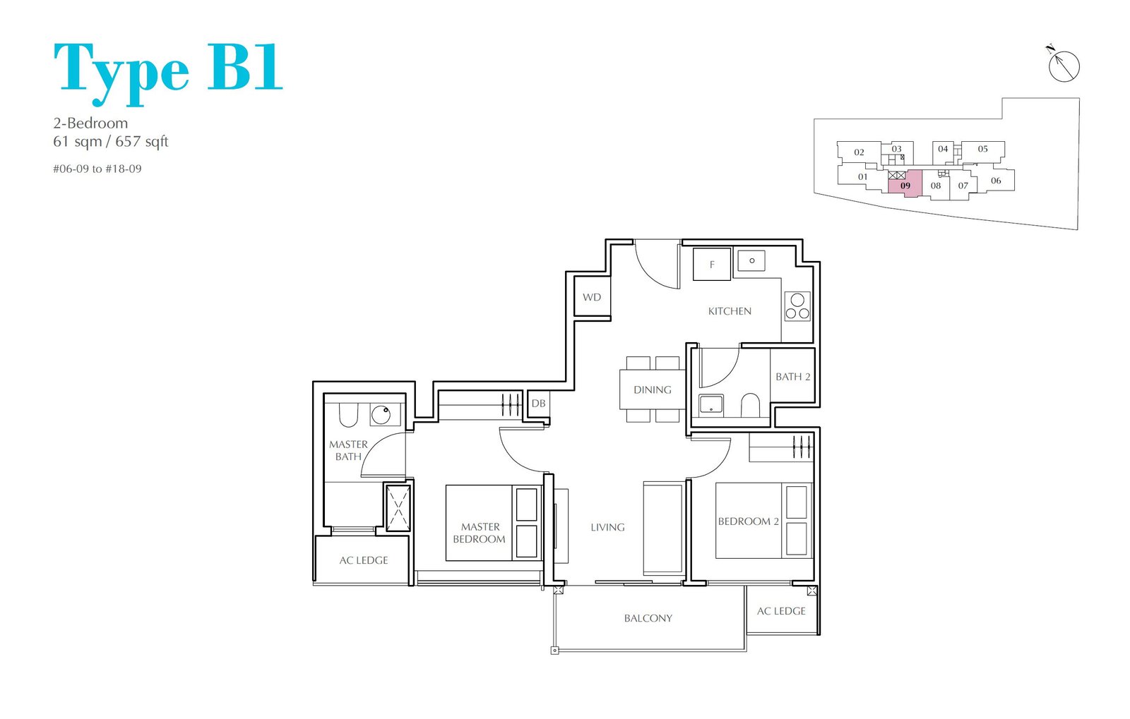 Jui Residences floor plan 3