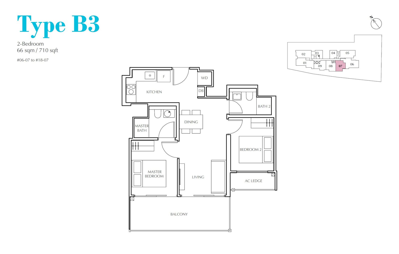 Jui Residences floor plan 5