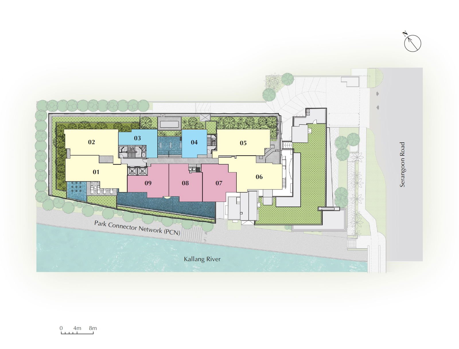 Jui Residences site plan 1