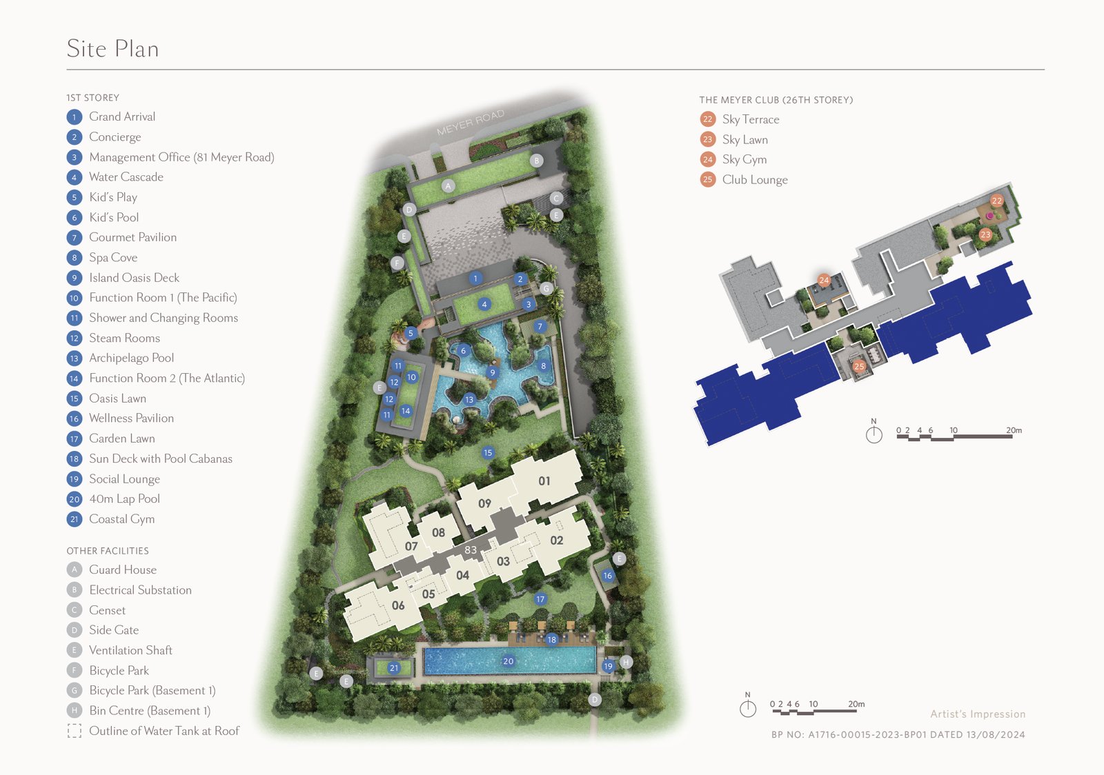 Meyer Blue site plan